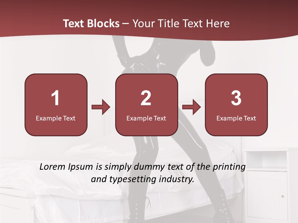 Rubber Russian Boot PowerPoint Template