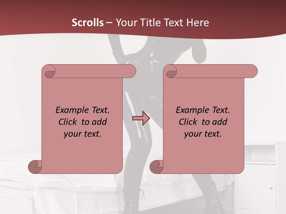 Rubber Russian Boot PowerPoint Template