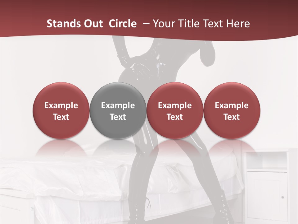 Rubber Russian Boot PowerPoint Template