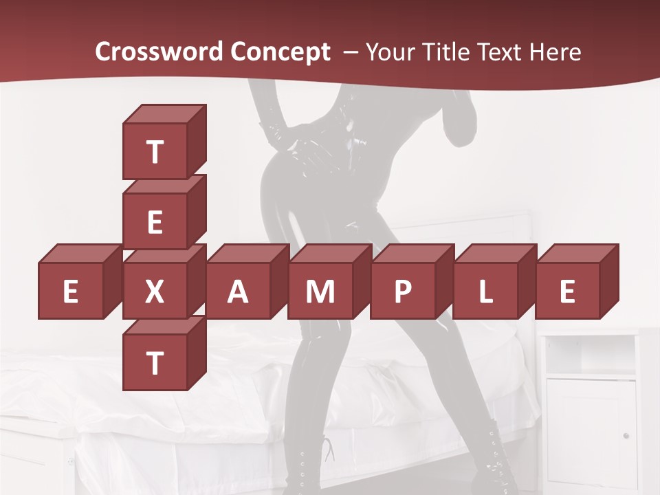 Rubber Russian Boot PowerPoint Template