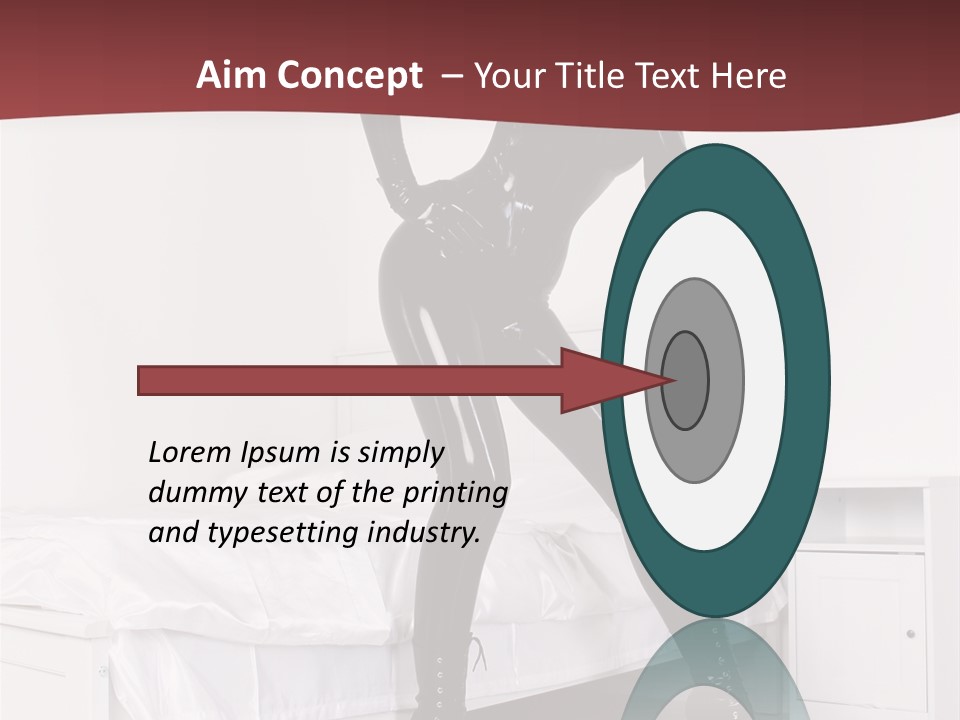 Rubber Russian Boot PowerPoint Template