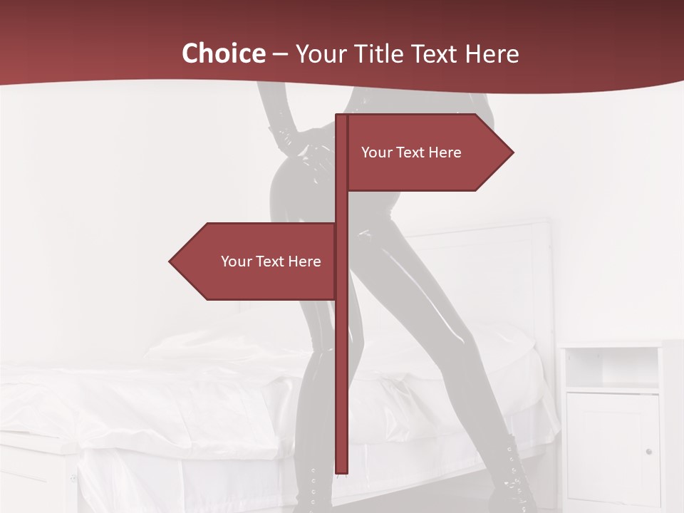 Rubber Russian Boot PowerPoint Template