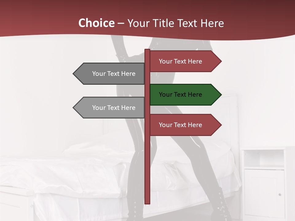 Rubber Russian Boot PowerPoint Template