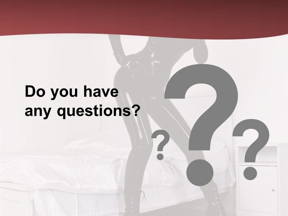 Rubber Russian Boot PowerPoint Template