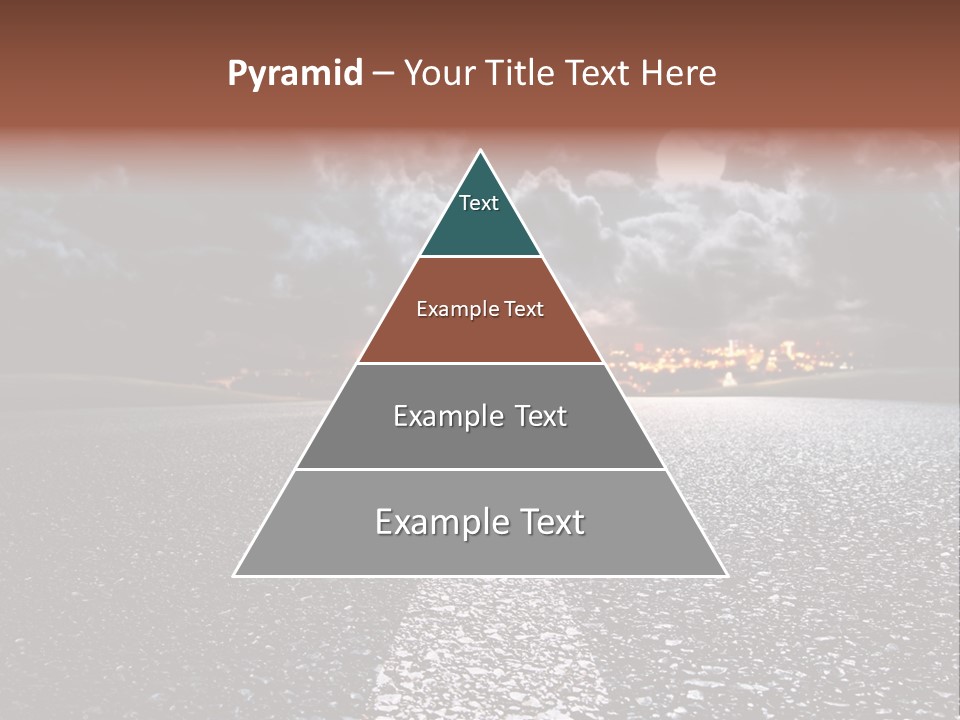 Transport Lit Arrive PowerPoint Template