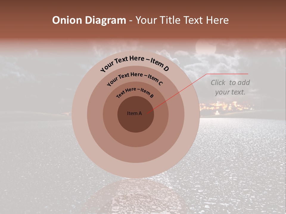 Transport Lit Arrive PowerPoint Template