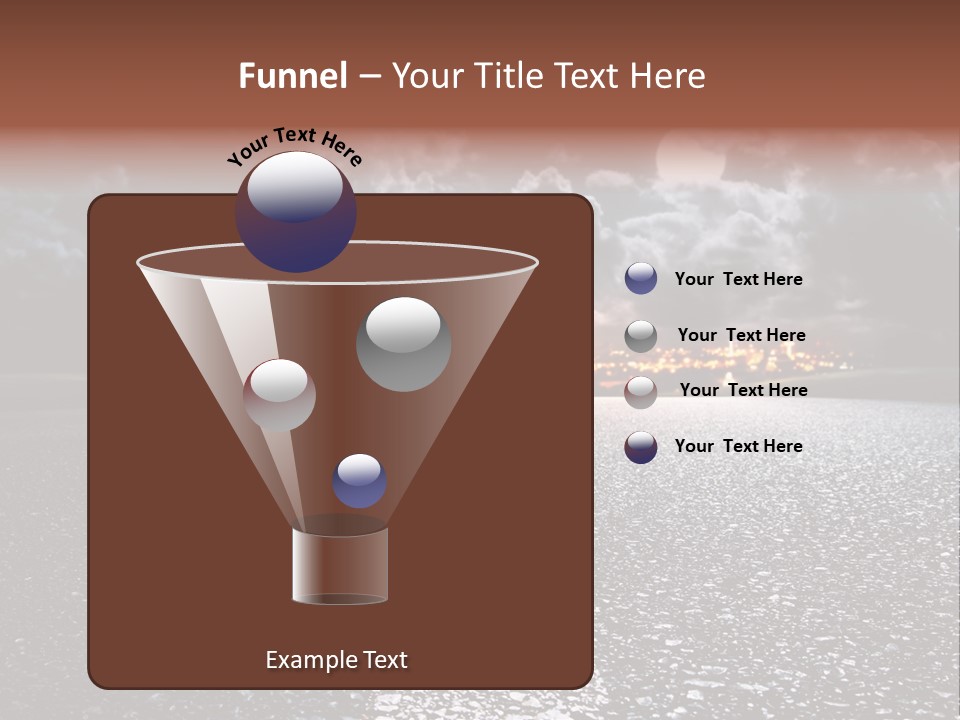 Transport Lit Arrive PowerPoint Template