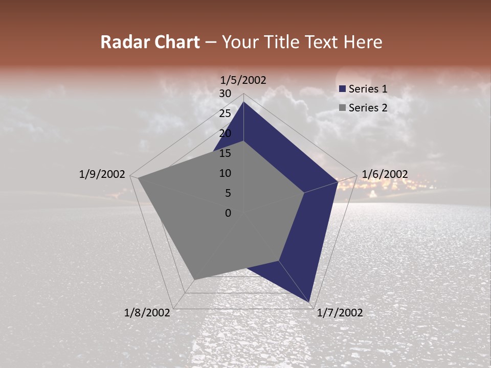 Transport Lit Arrive PowerPoint Template