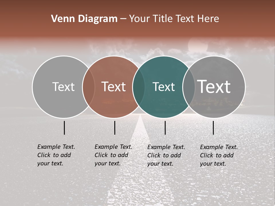 Transport Lit Arrive PowerPoint Template