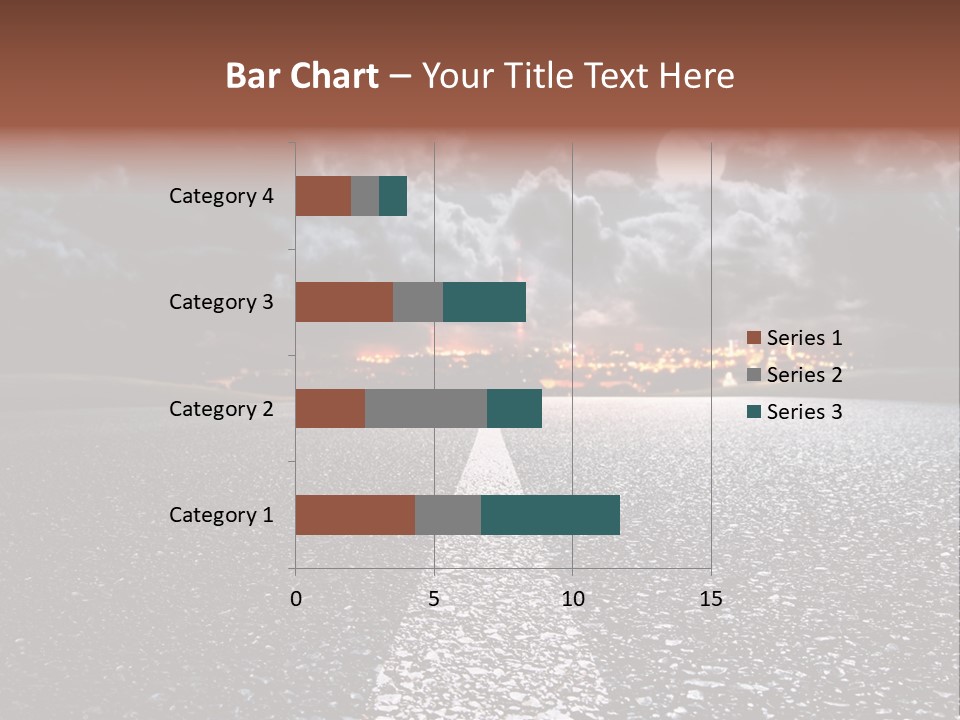 Transport Lit Arrive PowerPoint Template