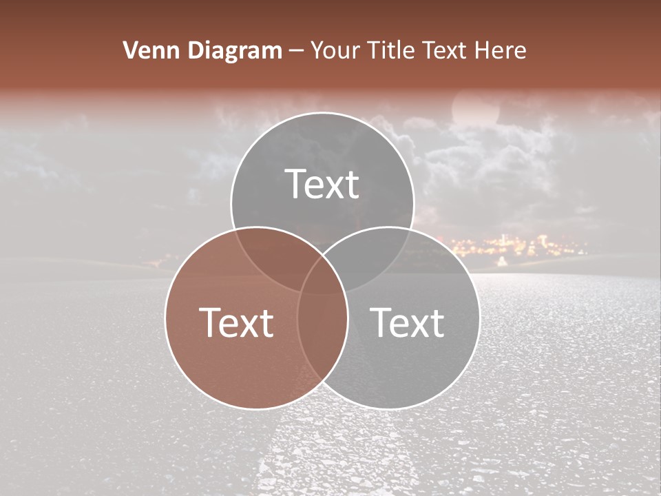 Transport Lit Arrive PowerPoint Template