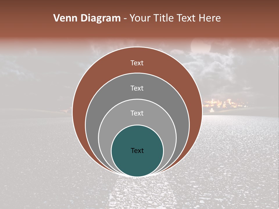 Transport Lit Arrive PowerPoint Template