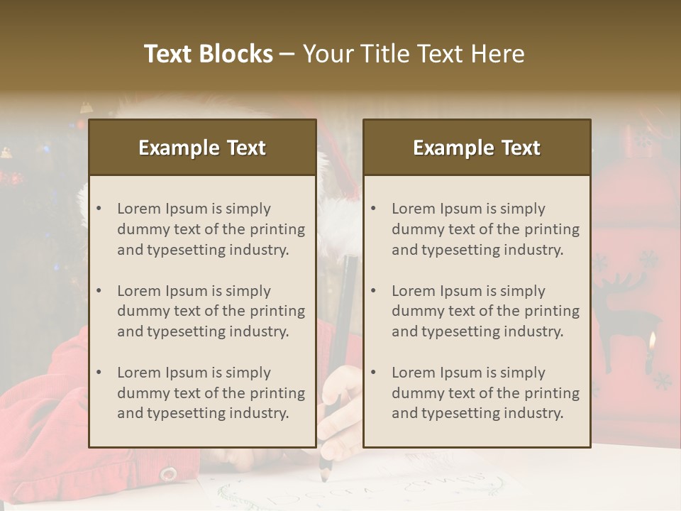 Cute One Person Lantern PowerPoint Template