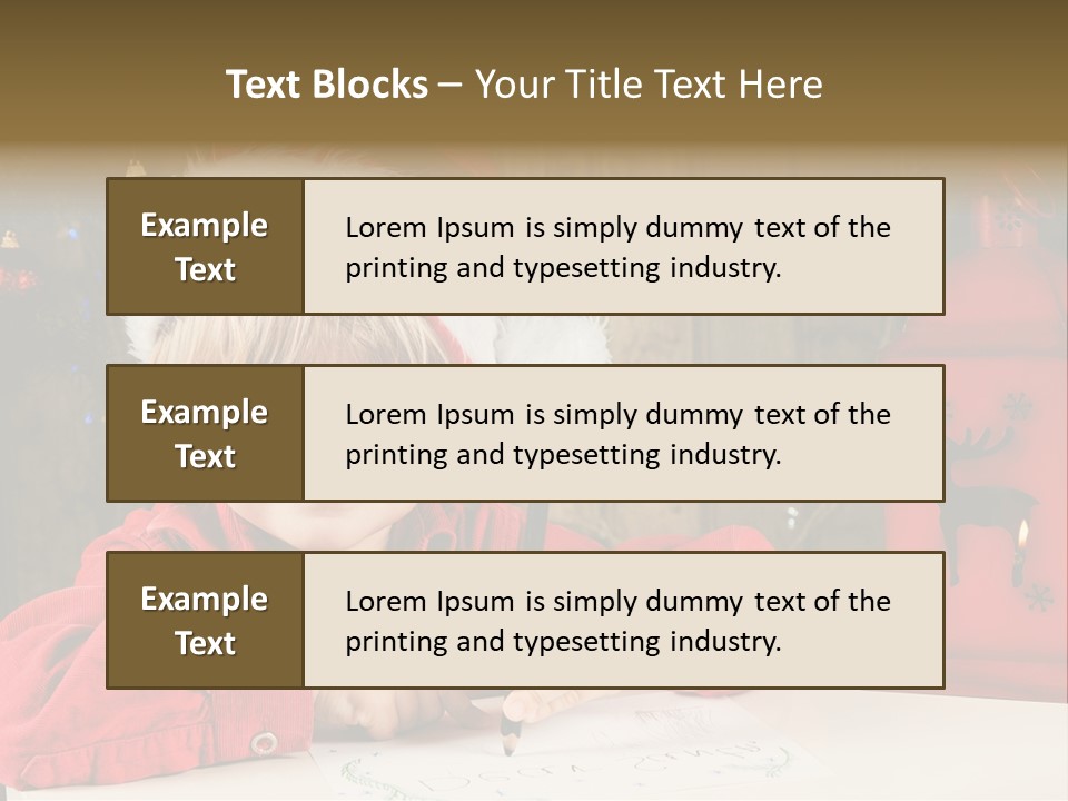 Cute One Person Lantern PowerPoint Template