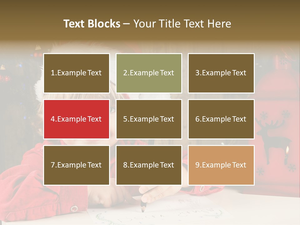 Cute One Person Lantern PowerPoint Template