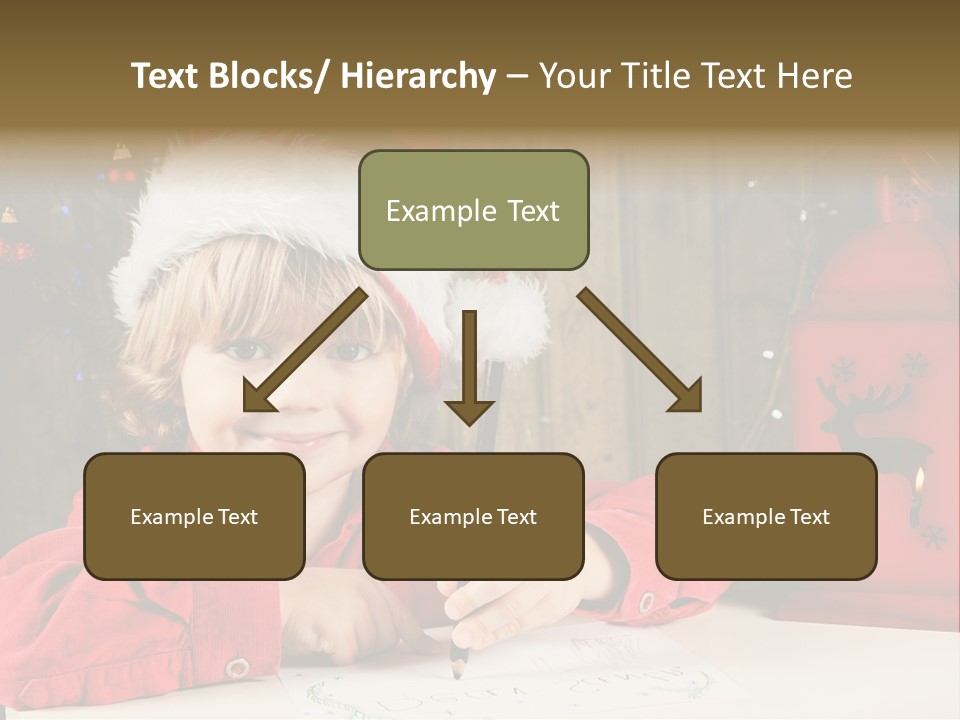 Cute One Person Lantern PowerPoint Template