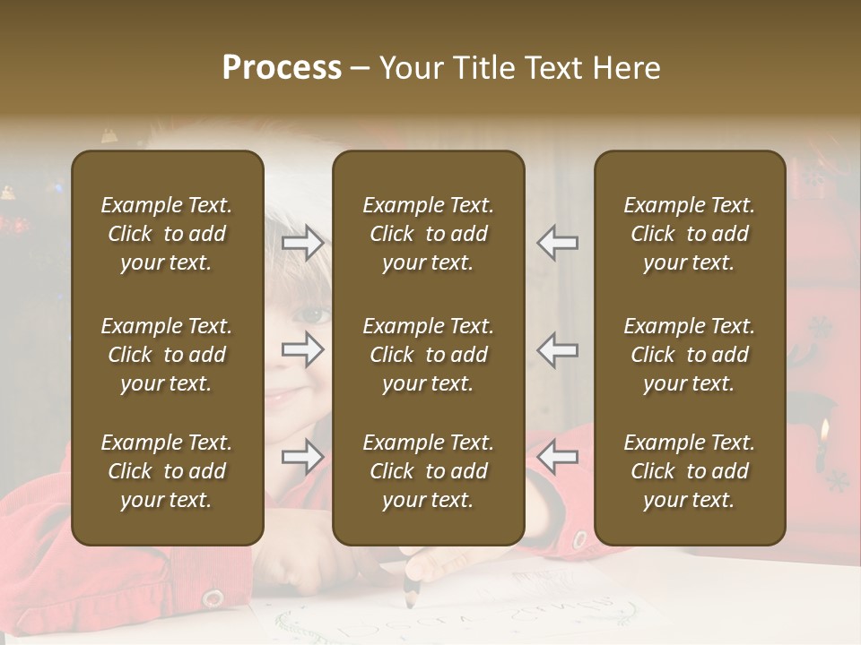 Cute One Person Lantern PowerPoint Template