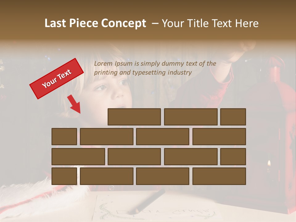 Lantern Room Write PowerPoint Template