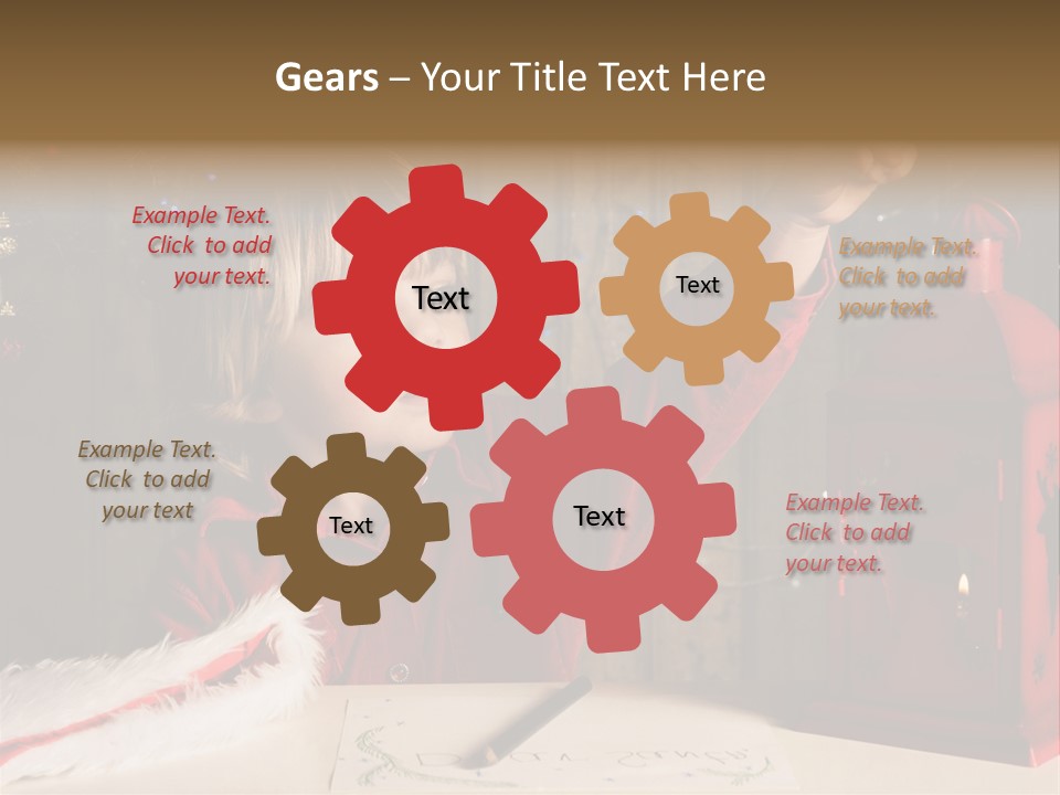 Lantern Room Write PowerPoint Template