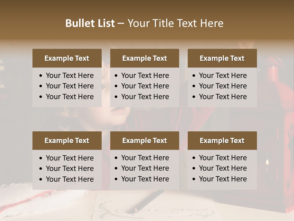 Lantern Room Write PowerPoint Template