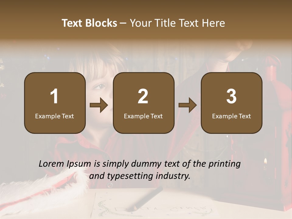 Lantern Room Write PowerPoint Template
