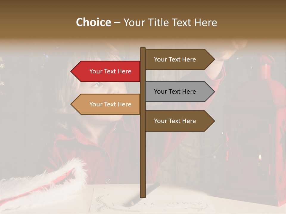 Lantern Room Write PowerPoint Template