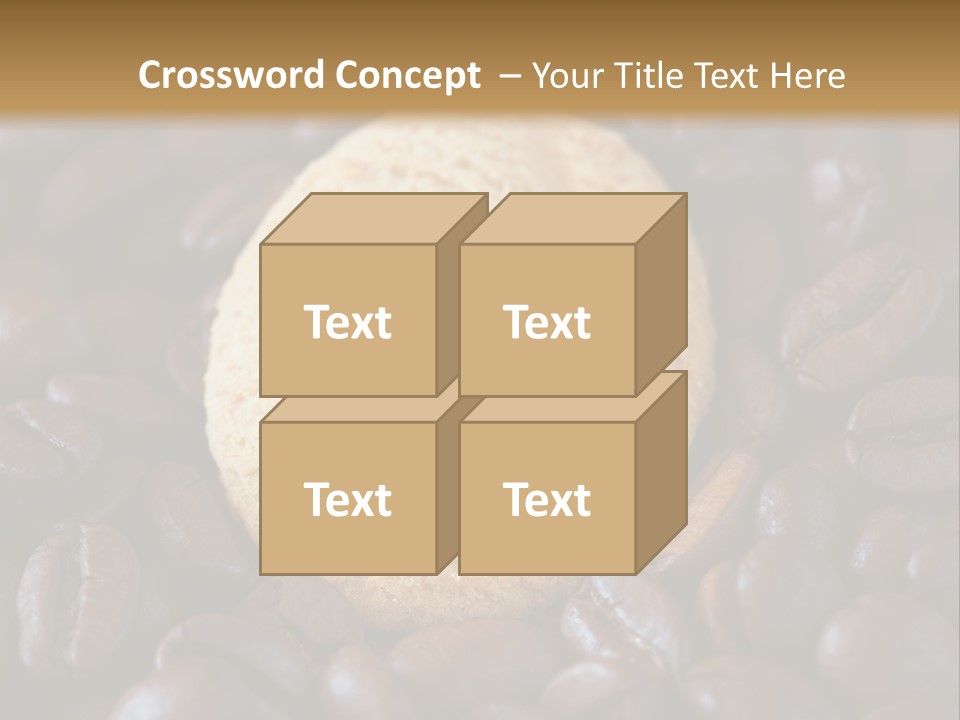 Dark Coffee Home PowerPoint Template