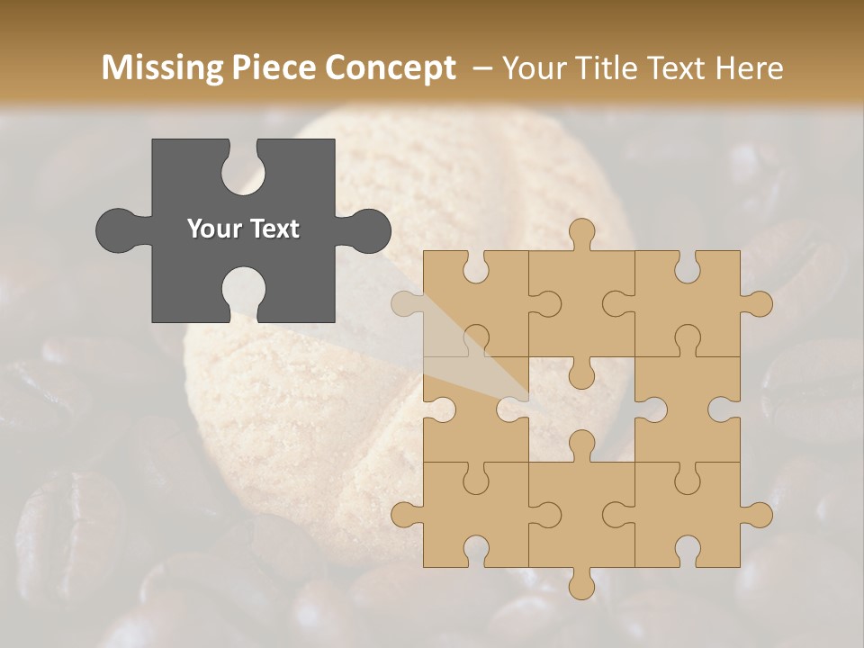 Dark Coffee Home PowerPoint Template