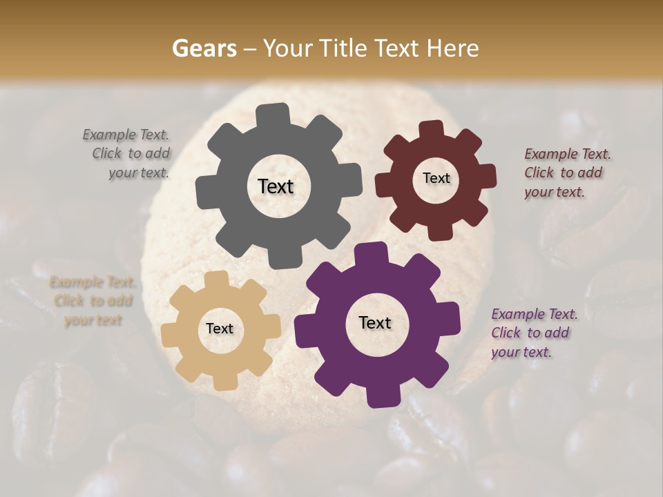 Dark Coffee Home PowerPoint Template