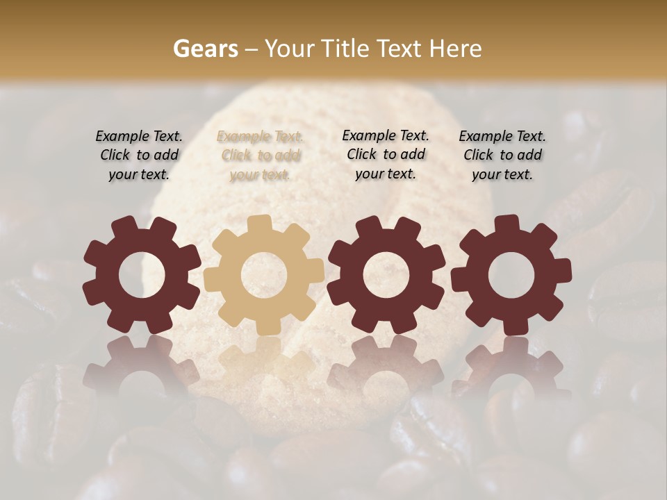 Dark Coffee Home PowerPoint Template