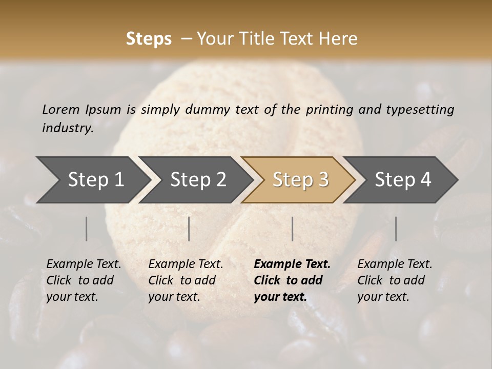 Dark Coffee Home PowerPoint Template