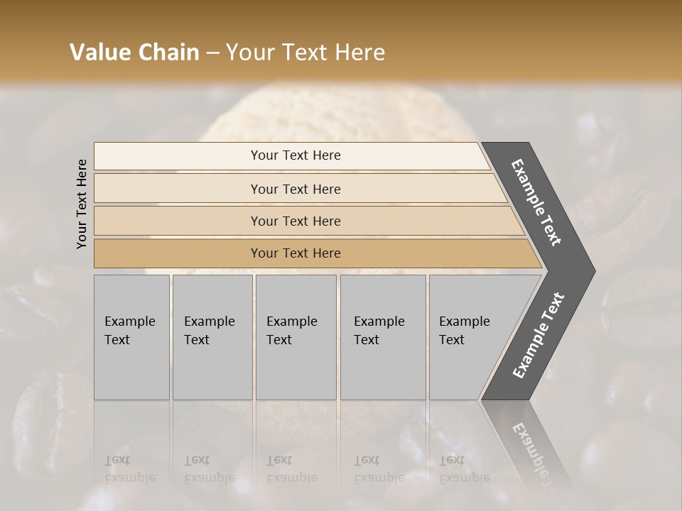 Dark Coffee Home PowerPoint Template