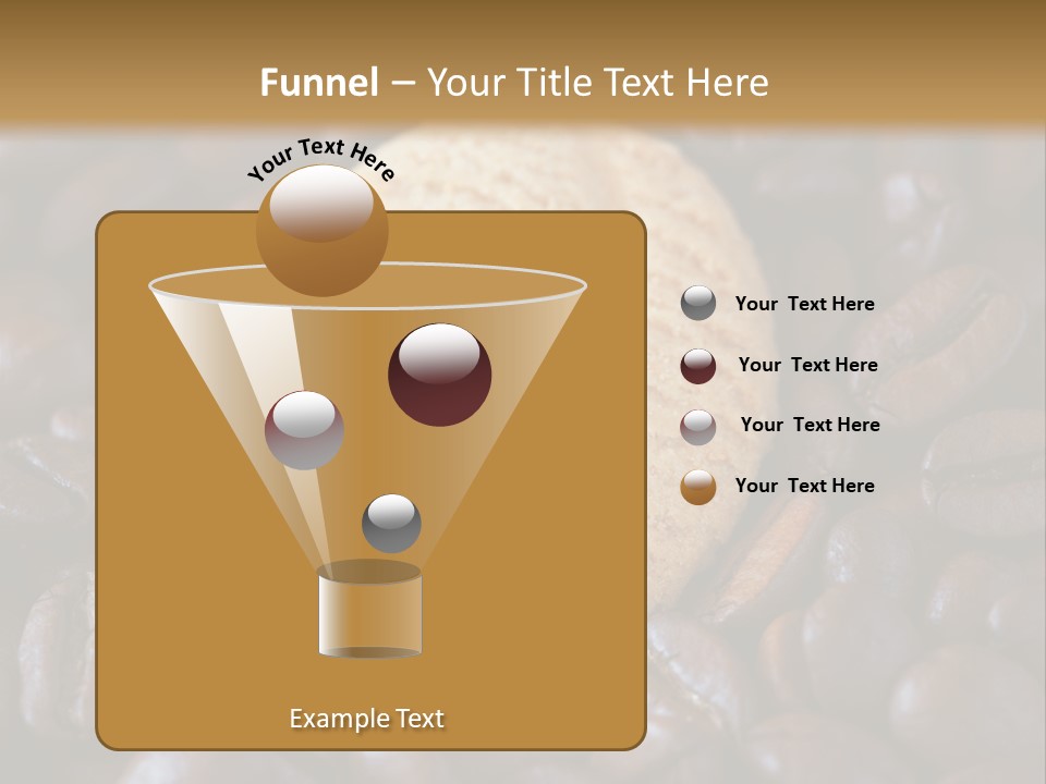 Dark Coffee Home PowerPoint Template