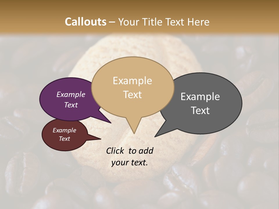 Dark Coffee Home PowerPoint Template