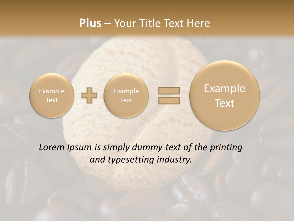 Dark Coffee Home PowerPoint Template