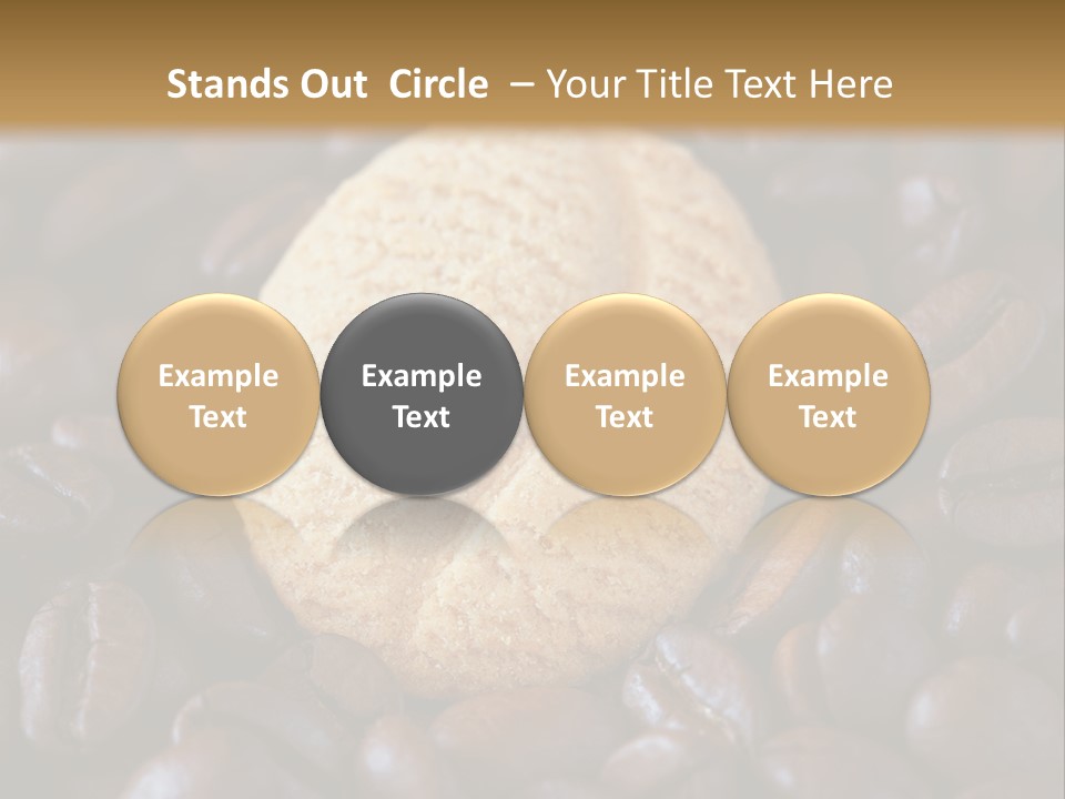 Dark Coffee Home PowerPoint Template