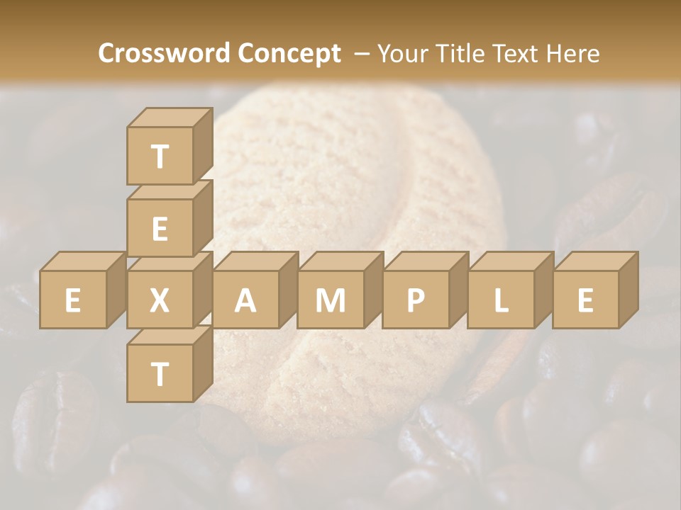 Dark Coffee Home PowerPoint Template