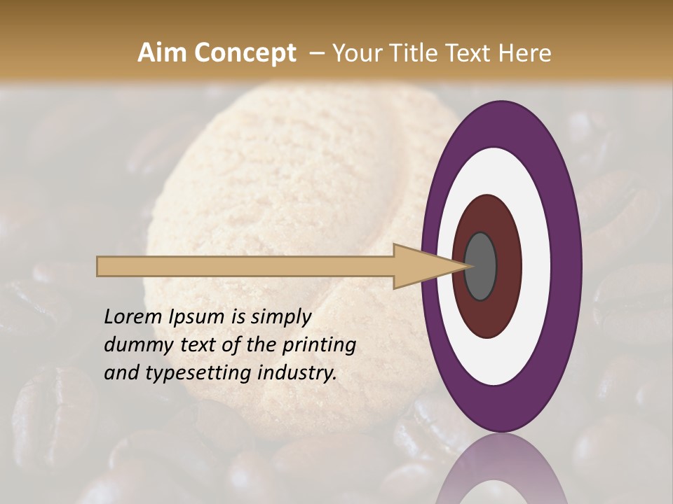 Dark Coffee Home PowerPoint Template