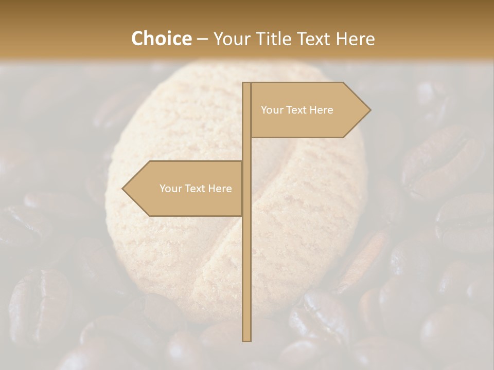 Dark Coffee Home PowerPoint Template