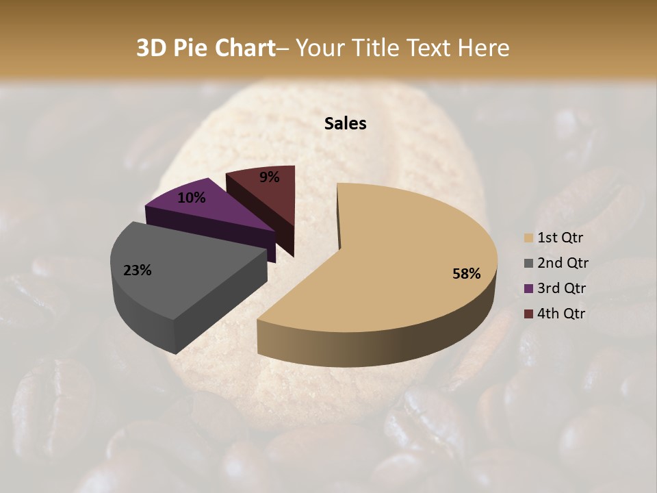Dark Coffee Home PowerPoint Template