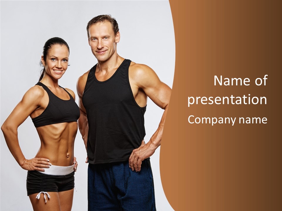 Abs Activity Lifestyle PowerPoint Template