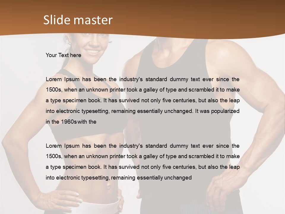 Abs Activity Lifestyle PowerPoint Template