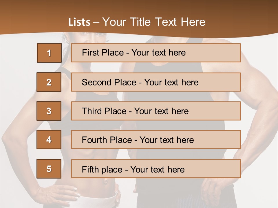 Abs Activity Lifestyle PowerPoint Template
