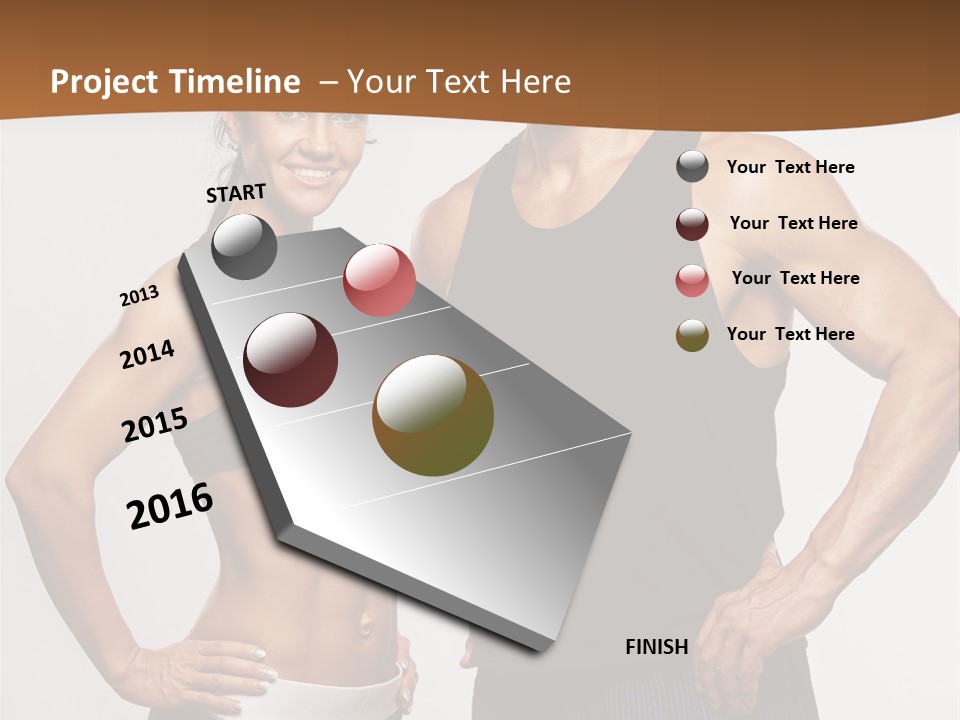 Abs Activity Lifestyle PowerPoint Template