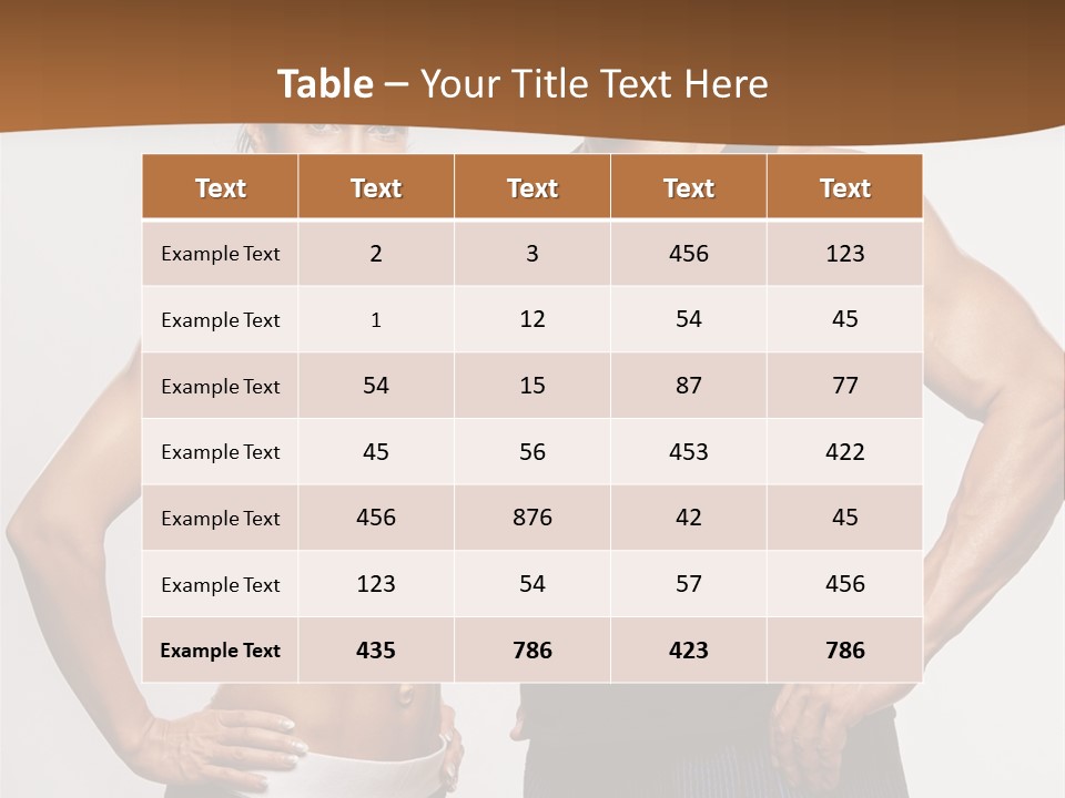 Abs Activity Lifestyle PowerPoint Template