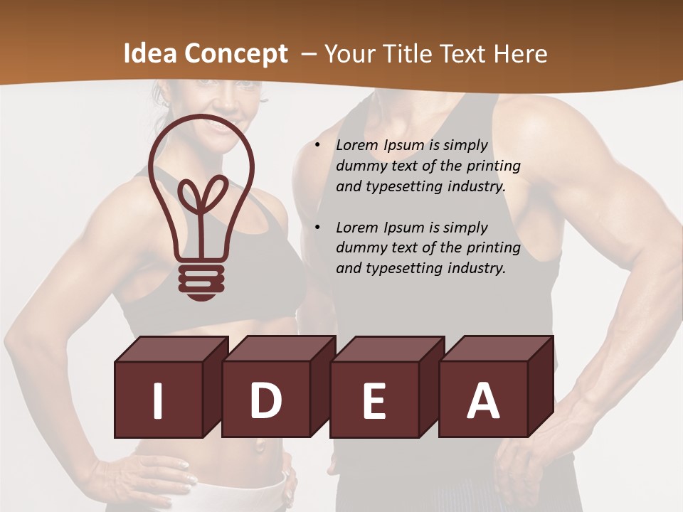 Abs Activity Lifestyle PowerPoint Template