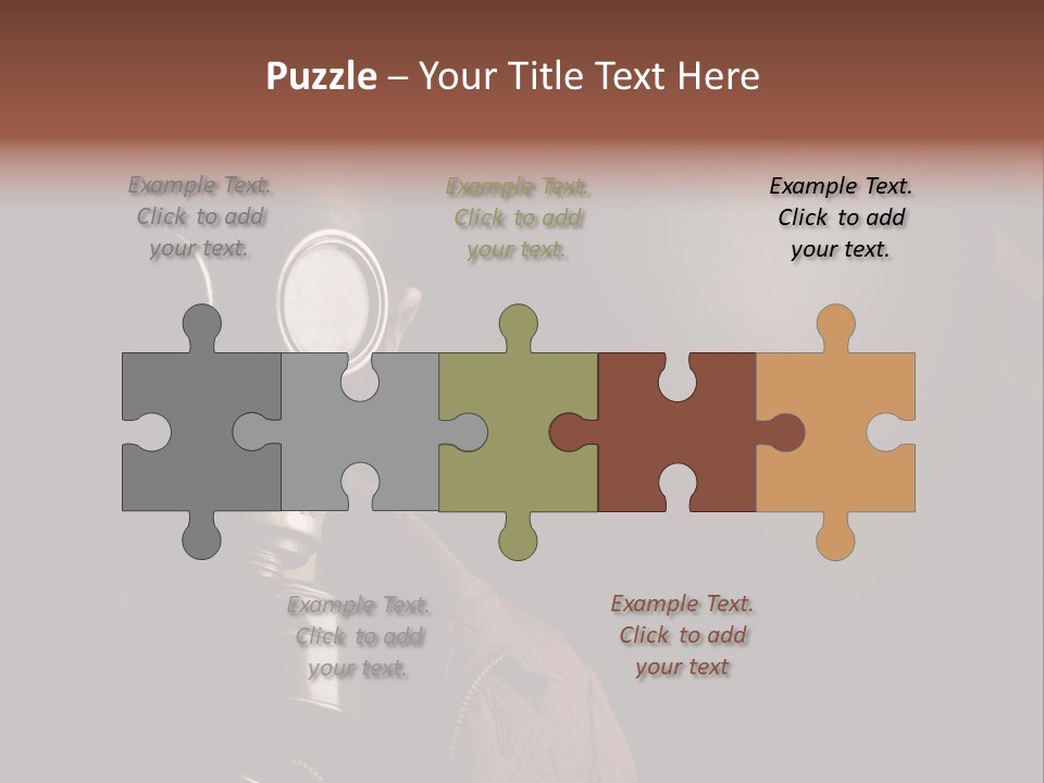 Horror Human Retro PowerPoint Template