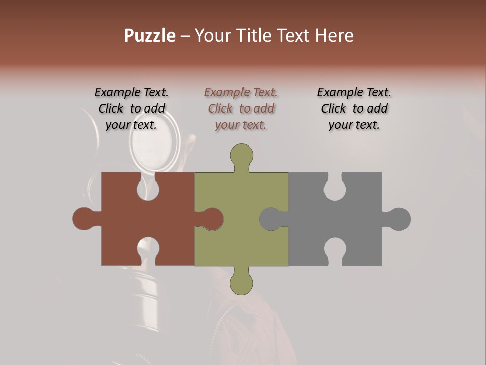 Horror Human Retro PowerPoint Template