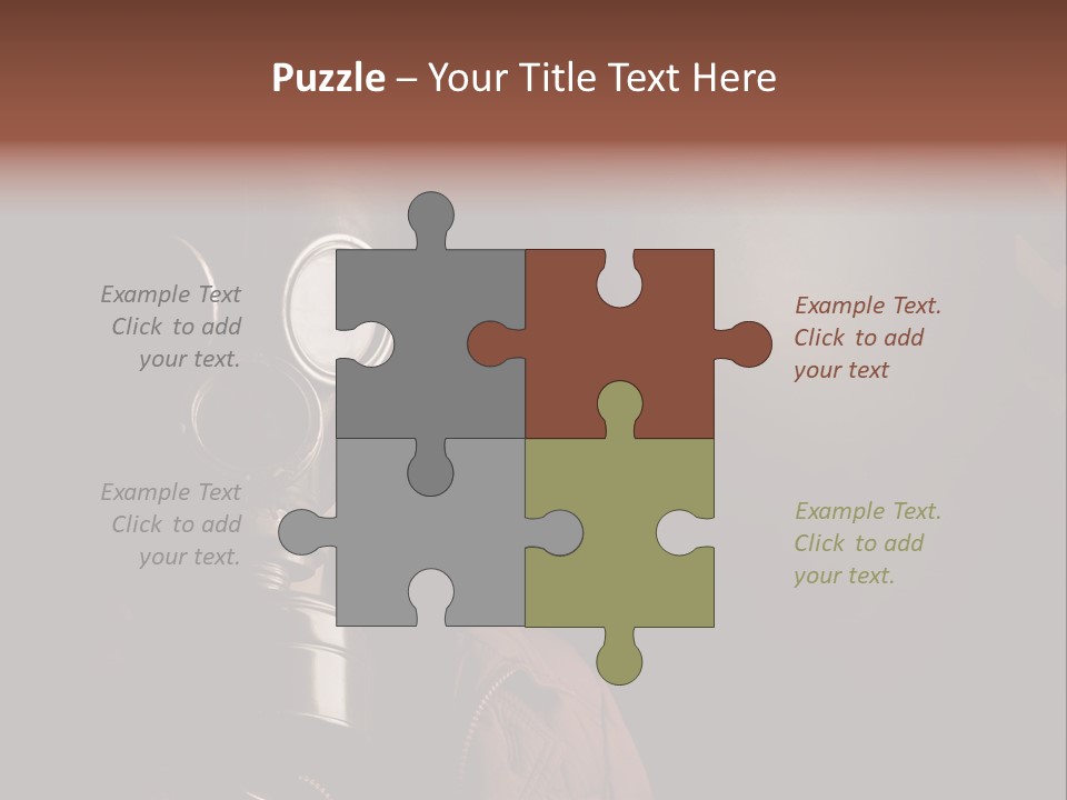 Horror Human Retro PowerPoint Template
