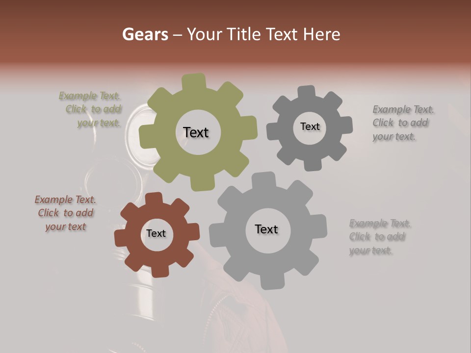 Horror Human Retro PowerPoint Template